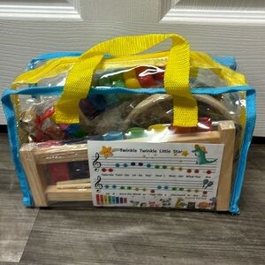 NEW Toddler Music Instruments with carrying bag